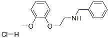 N-[2-(2-methoxy phenoxy) ethyl] benzyl amine HCl Structure,3246-03-5Structure