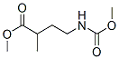 Butanoic acid,4-[(methoxycarbonyl)amino]-2-methyl-,methyl ester,(+)- Structure,324752-90-1Structure