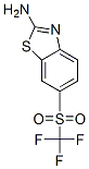 2-氨基-6-(三氟甲烷磺酰基)苯并噻唑结构式_325-83-7结构式