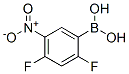 2,4-Difluoro-5-nitrophenylboronic acid Structure,325786-11-6Structure