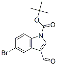 5-Bromo-3-formylindole-1-carboxylic acid tert-butyl ester Structure,325800-39-3Structure