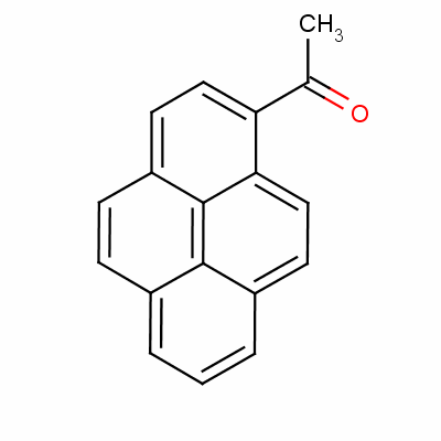 1-乙酰基芘结构式_3264-21-9结构式