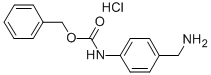 4-(氨基甲基)苯基氨基甲酸苄酯盐酸盐结构式_326407-32-3结构式