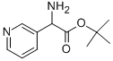 吡啶-3-基-甘氨酸 叔丁酯结构式_327053-21-4结构式