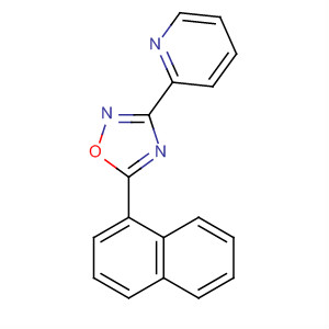 3-(吡啶-2-基)-5-(1-萘)-1,2,4-噁二唑结构式_327056-13-3结构式