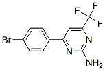 4-(4-Bromophenyl)-6-(trifluoromethyl)-2-pyrimidinylamine Structure,327098-68-0Structure