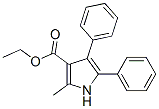 Ethyl 2-methyl-4,5-diphenyl-1H-pyrrole-3-carboxylate Structure,3274-64-4Structure