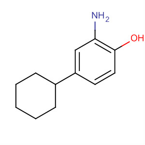 2-氨基-4-环己基-苯酚结构式_3279-13-8结构式
