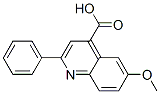 6-Methoxy-2-phenylquinoline-4-carboxylic acid Structure,32795-58-7Structure