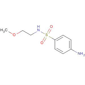 4-氨基-N-(2-甲氧基乙基)苯磺酰胺结构式_328062-38-0结构式