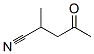(9ci)-2-甲基-4-氧代-戊腈结构式_32811-27-1结构式