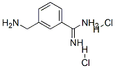 3-氨甲基苄脒双盐酸盐结构式_328552-96-1结构式