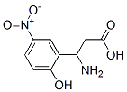 3-氨基-3-(2-羟基-5-硝基苯基)-丙酸结构式_32906-24-4结构式