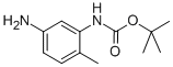 (5-氨基-2-甲基苯基)-氨基甲酸叔丁酯结构式_329763-32-8结构式