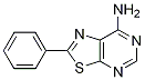 2-苯基噻唑并[5,4-d]嘧啶-7-胺结构式_3298-77-9结构式