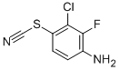 3-Chloro-2-fluoro-4-thiocyanatoaniline Structure,329926-78-5Structure