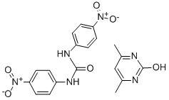 尼卡巴嗪结构式_330-95-0结构式