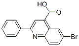 6-Bromo-2-phenylquinoline-4-carboxylic acid Structure,33007-99-7Structure