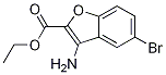 3-氨基-5-溴-2-苯并呋喃羧酸乙酯结构式_330555-71-0结构式