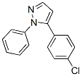 5-(4-Chlorophenyl)-1-phenyl-1H-pyrazole Structure,33064-23-2Structure