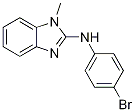 N-(4-溴苯基)-1-甲基-1H-苯并[d]咪唑-2-胺结构式_330793-27-6结构式