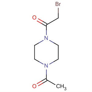 1-(4-乙酰基-1-哌嗪)-2-溴乙酮结构式_330809-39-7结构式