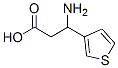 3-氨基-3-(3-噻吩)丙酸结构式_3310-99-4结构式
