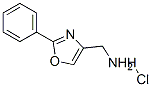 4-氨基甲基-2-苯基-噁唑盐酸盐结构式_33105-95-2结构式