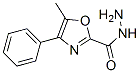 5-甲基-4-苯基-1,3-噁唑-2-甲酰肼结构式_33123-86-3结构式