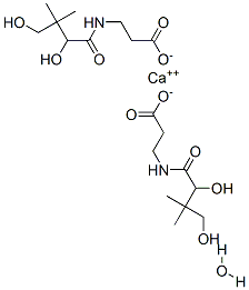泛酸钙水合物结构式_331748-07-3结构式