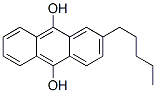 2-戊基-9,10-蒽二醇结构式_33190-17-9结构式