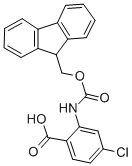 2-(Fmoc-amino)-4-chlorobenzoic acid Structure,332121-92-3Structure