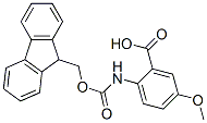 Fmoc-2-氨基-5-甲氧基苯甲酸结构式_332121-93-4结构式