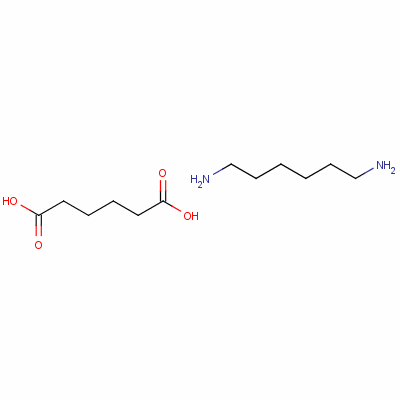 己二酸与己烷-1,6-二胺(1:1)化合物结构式_3323-53-3结构式