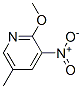 2-Methoxy-5-methyl-3-nitropyridine Structure,33252-62-9Structure