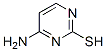 4-Amino-2-mercaptopyrimidine Structure,333-49-3Structure