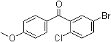 (5-Bromo-2-chloro-phenyl)-(4-methoxyl-phenyl)-methanone Structure,333361-49-2Structure