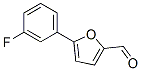 5-(3-Fluoro-phenyl)-furan-2-carbaldehyde Structure,33342-18-6Structure