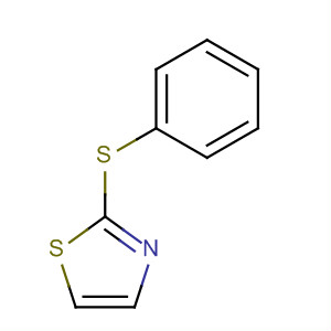 2-(苯基硫代)噻唑结构式_33342-67-5结构式