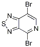 4,7-Dibromo-[1,2,5]thiadiazolo[3,4-c]pyridine Structure,333432-27-2Structure