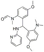 N-(2-[(2-二甲基氨基-5-甲氧基-苯基)-(吡啶-2-基氨基)-甲基]-4-甲氧基-苯基)-N-甲基-甲酰胺结构式_333725-82-9结构式