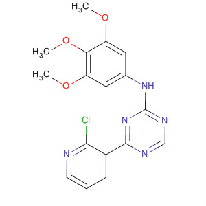 4-(2-Chloropyridin-3-yl)-n-(3,4,5-trimethoxyphenyl)-1,3,5-triazin-2-amine Structure,333736-15-5Structure