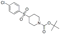 4-(4-Chloro-benzenesulfonyl)-piperidine-1-carboxylic acid tert-butyl ester Structure,333954-88-4Structure