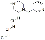 1-(吡啶-3-基甲基)哌嗪三盐酸盐结构式_333992-77-1结构式