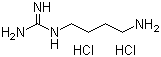 1-氨基-4-丁基胍二盐酸盐结构式_334-18-9结构式