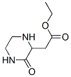 Ethyl 2-(3-oxo-2-piperazinyl)acetate Structure,33422-35-4Structure