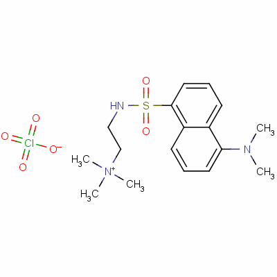 (Dansylaminoethyl)-trimethylammonium perchlorate Structure,33423-98-2Structure
