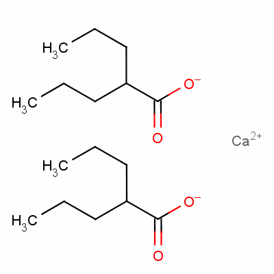 丙戊酸钙结构式_33433-82-8结构式