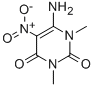 6-氨基-1,3-二甲基-5-亚硝基尿嘧啶结构式_3346-61-0结构式