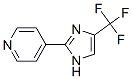 2-(4-吡啶基)-4-三氟甲基咪唑结构式_33468-83-6结构式